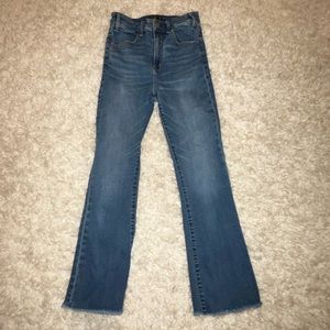 Abercrombie and Fitch cropped skinny jeans